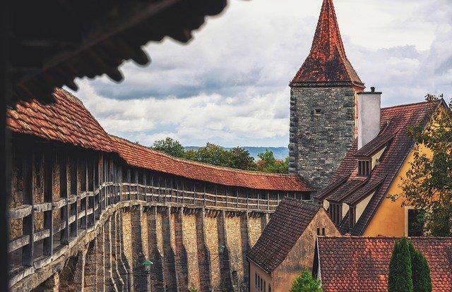 Muralha de Rothenburg ob der Tauber