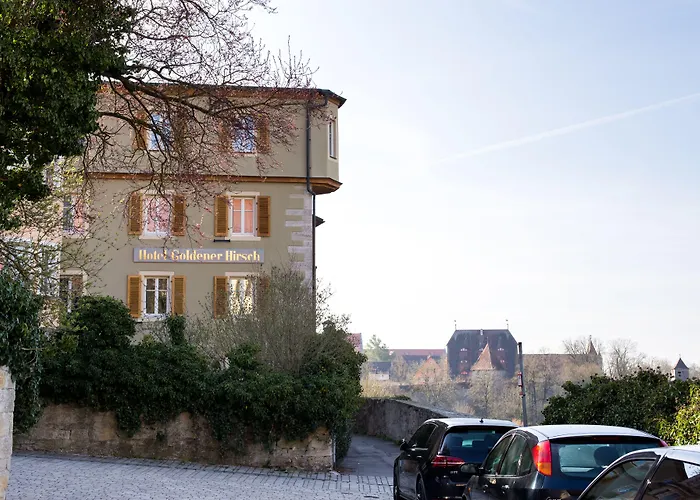 Historik Hotel Goldener Hirsch Rothenburg